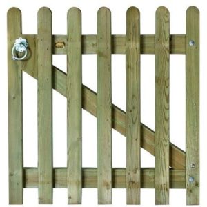 Rounded Top Palisade/Picket Gate