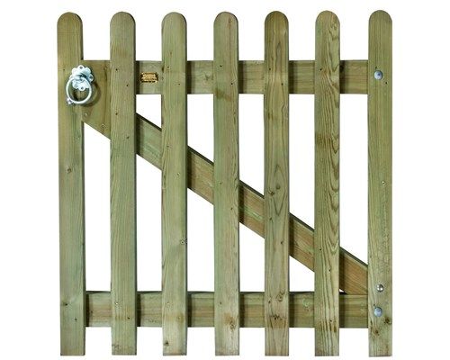 Rounded Top Palisade/Picket Gate