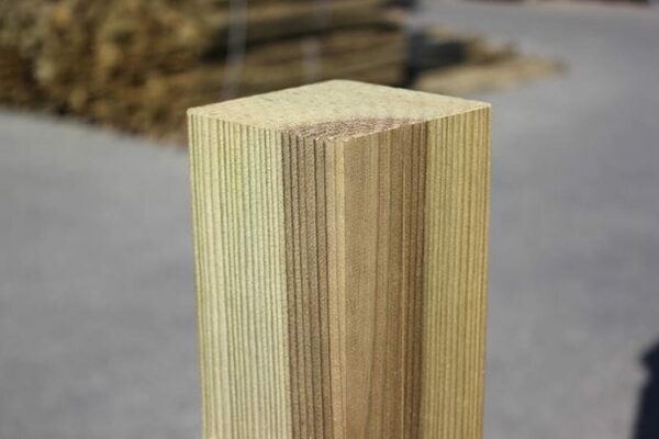 Square Fence Post 92mm x 92mm 4 x 4 equivalent)