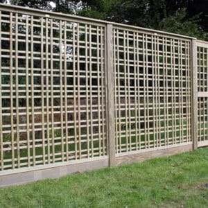 decorative Tartan trellis panel