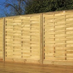Interwoven Aran Fence Panel