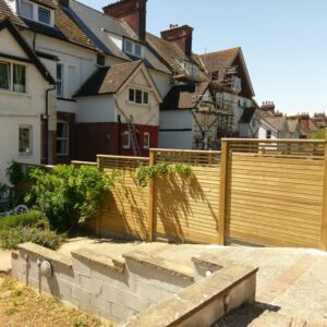 Canterbury Combi Fence installation in Dover