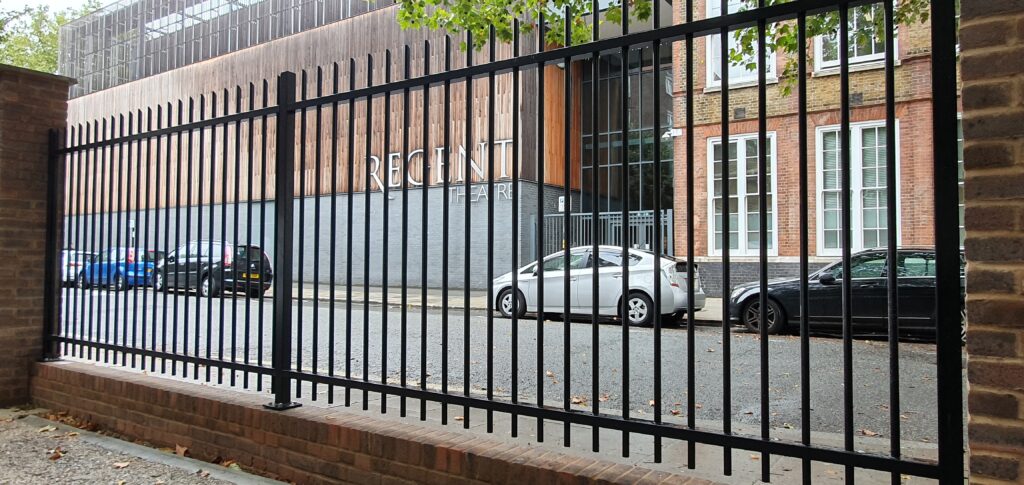 metal security railings fencing & gates installation Safestore Camden