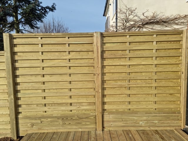 Hit & Miss fencing & Decking installed Canterbury 7