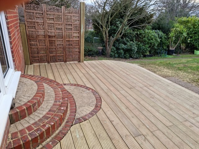 Hit & Miss fencing & Decking installed Canterbury 12