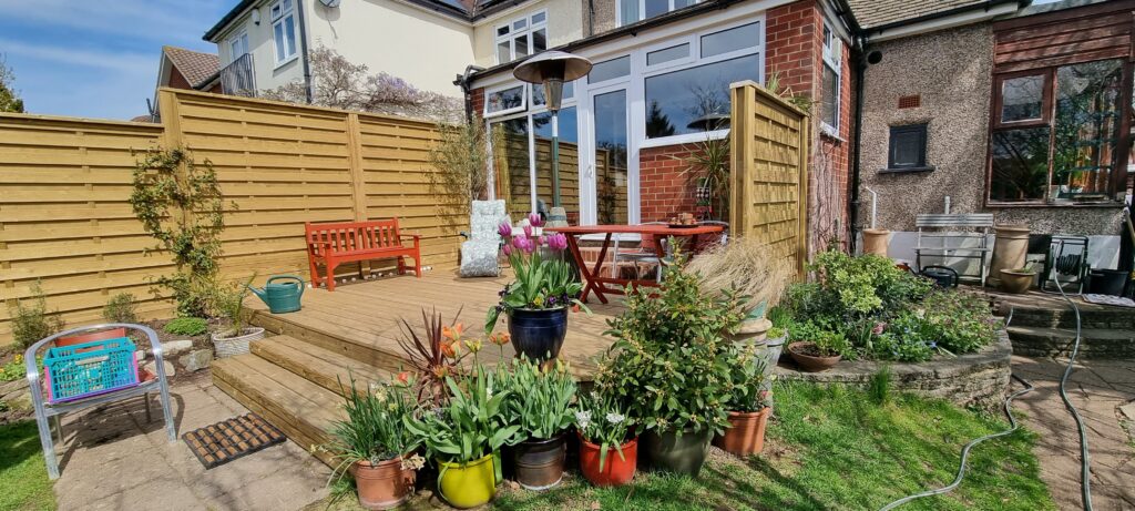 Hit & Miss fencing and Heavy duty decking Canterbury